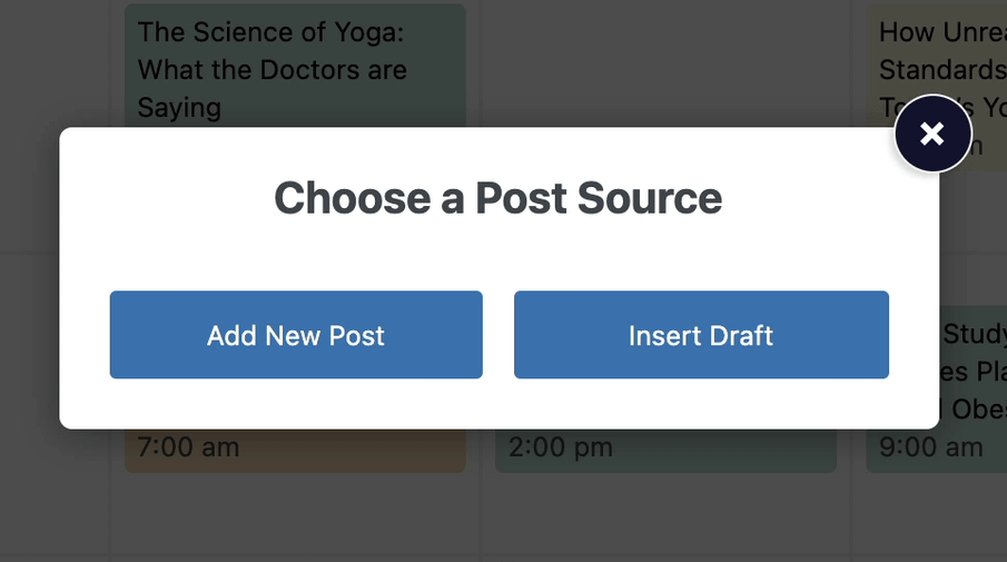 choose post source