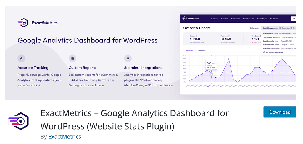 Exact metrics
