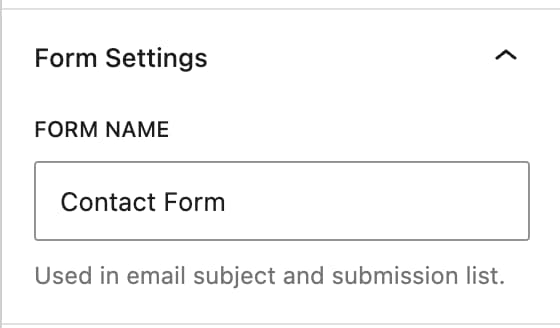 Superb Addons form name