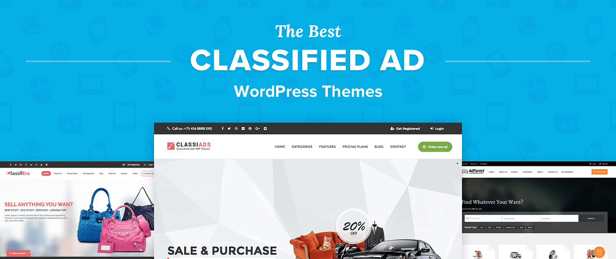 Classified Ad Wordpress Themes