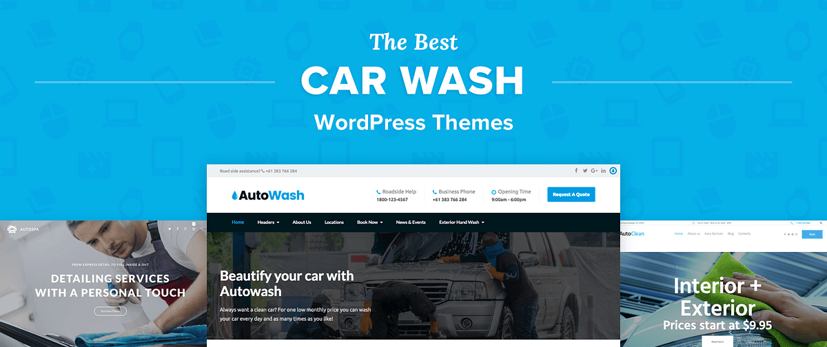 Car Wash WordPress Themes