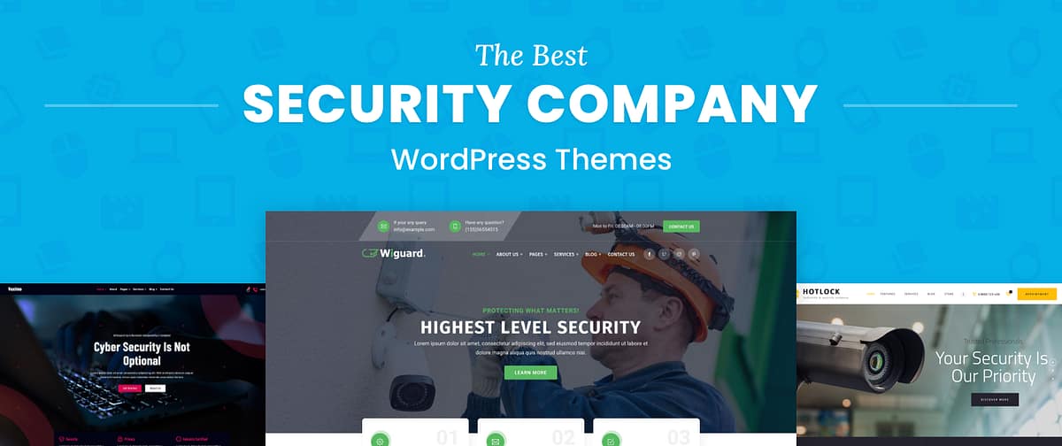 Security Company WordPress Themes