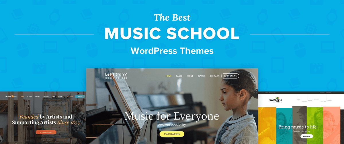 Music School WordPress Themes