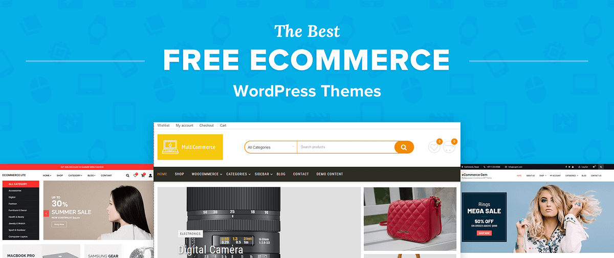 Free eCommerce WordPress Themes