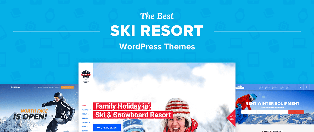 Ski Resort WordPress Themes