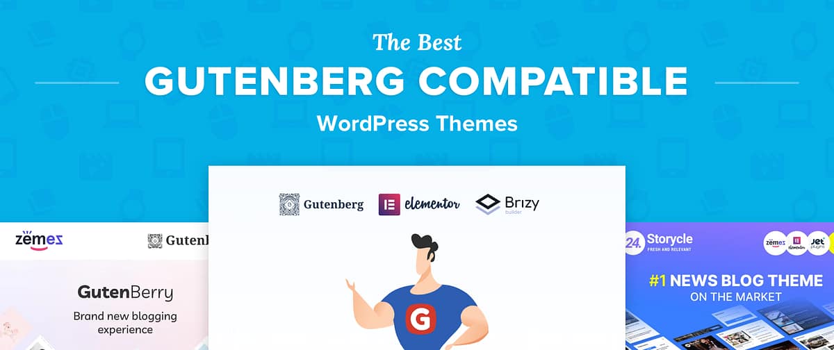 Gutenberg Compatible WordPress Themes