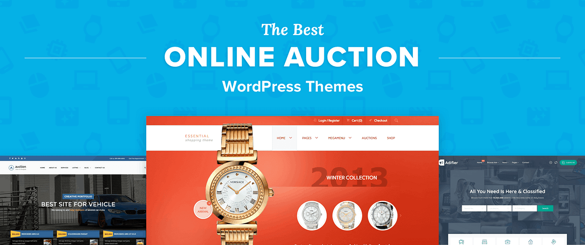 Auction WordPress Themes
