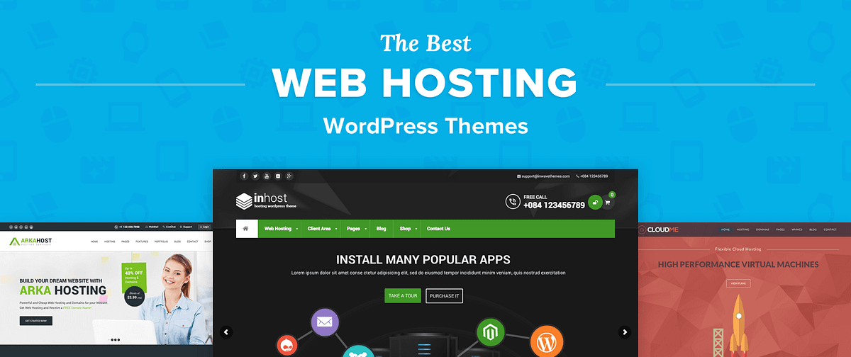 Hosting Wordpress Themes