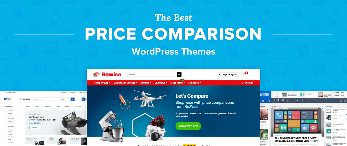 Price Comparison Wordpress Themes