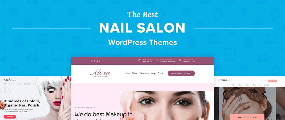 Nail Salon Wordpress Themes