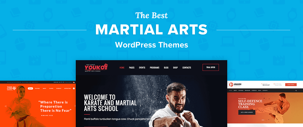 Martial Arts Wordpress Themes