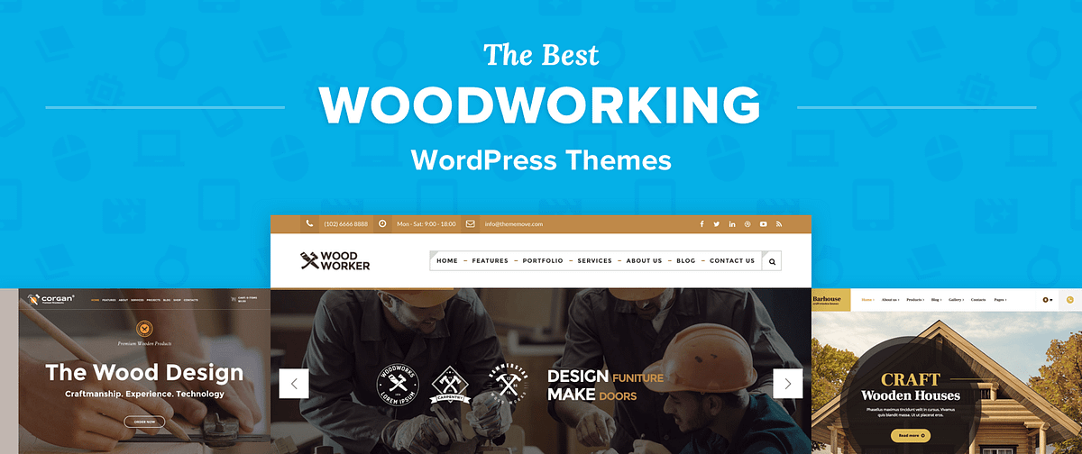 Woodworking WordPress Themes
