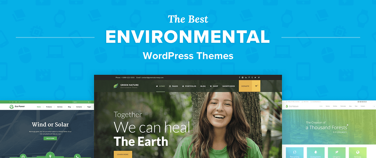 Environmental WordPress Themes