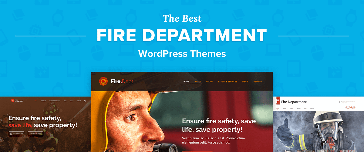 Fire Department WordPress Themes