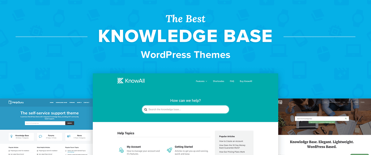 Knowledge Base WordPress Themes