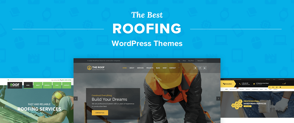 Roofing WordPress Themes