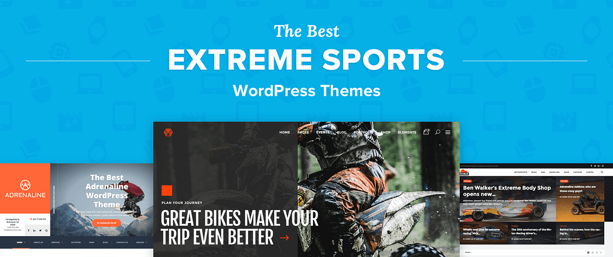 Extreme Sports WordPress Themes
