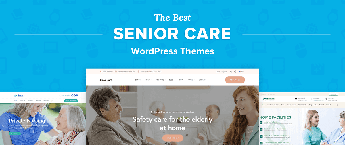 Senior Care WordPress Theme