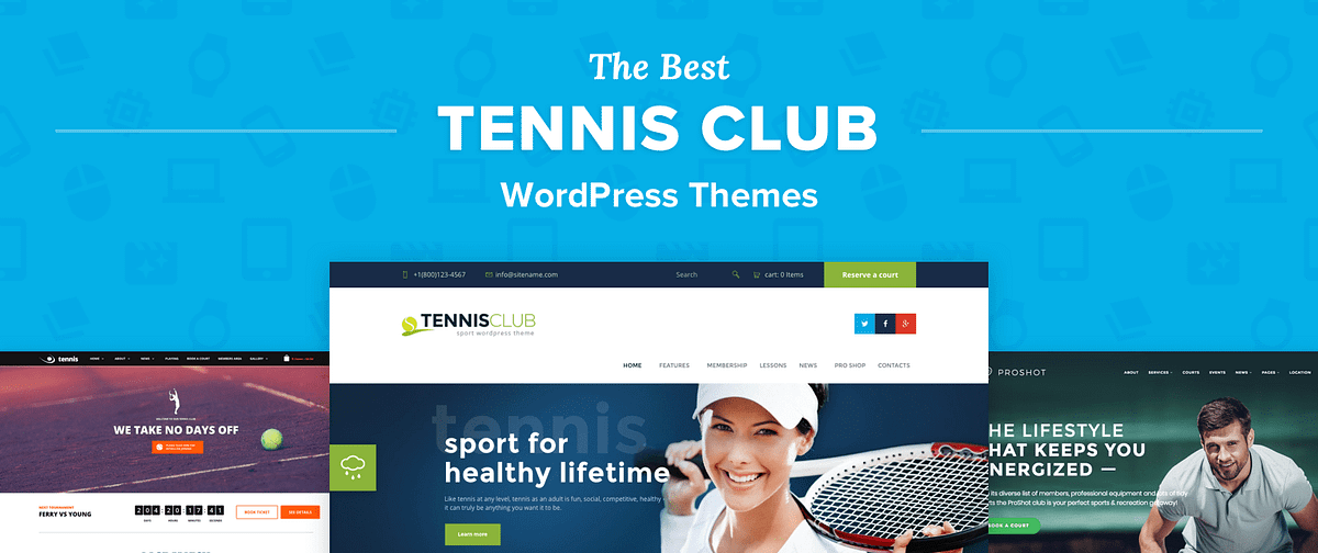 Tennis WordPress Themes