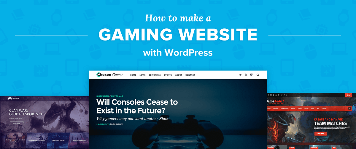 How to Make a Gaming Website