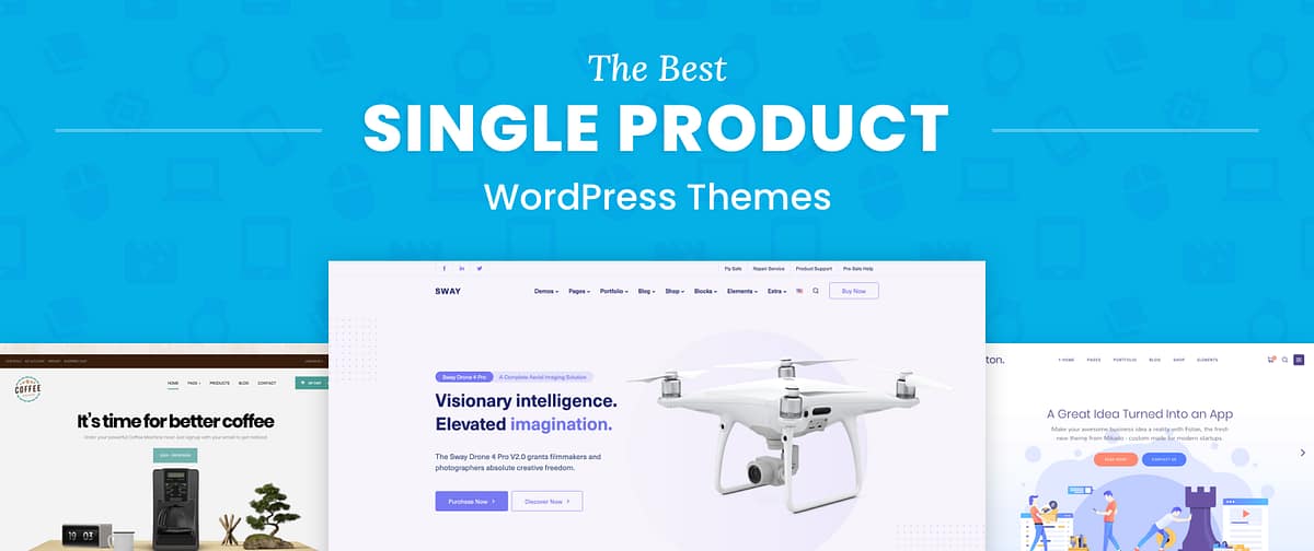 Single Product WordPress Themes