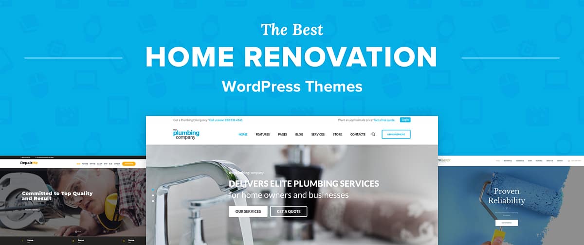 Home Renovation WordPress Themes