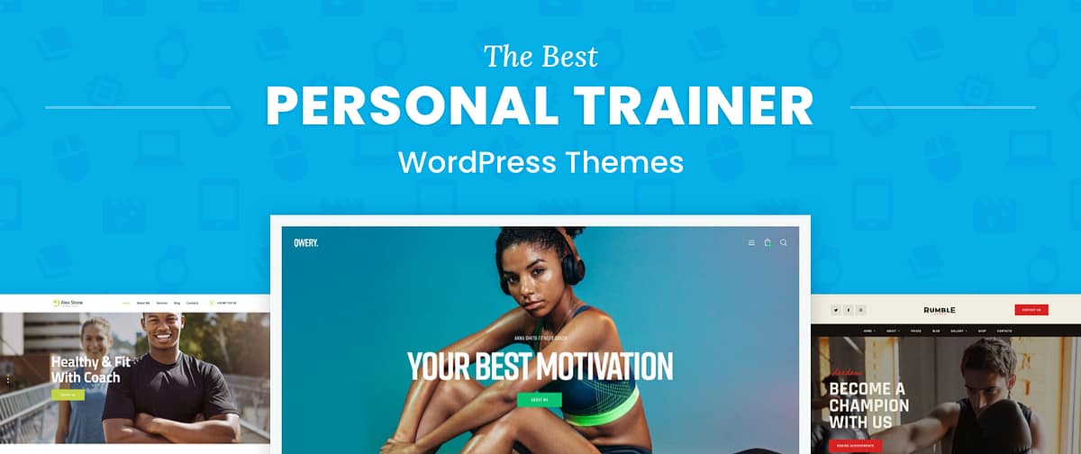 Personal Trainer WordPress Themes