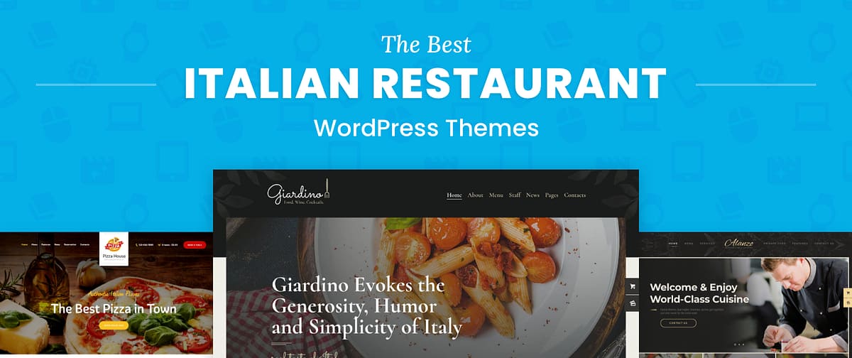 Italian Restaurant WordPress Themes