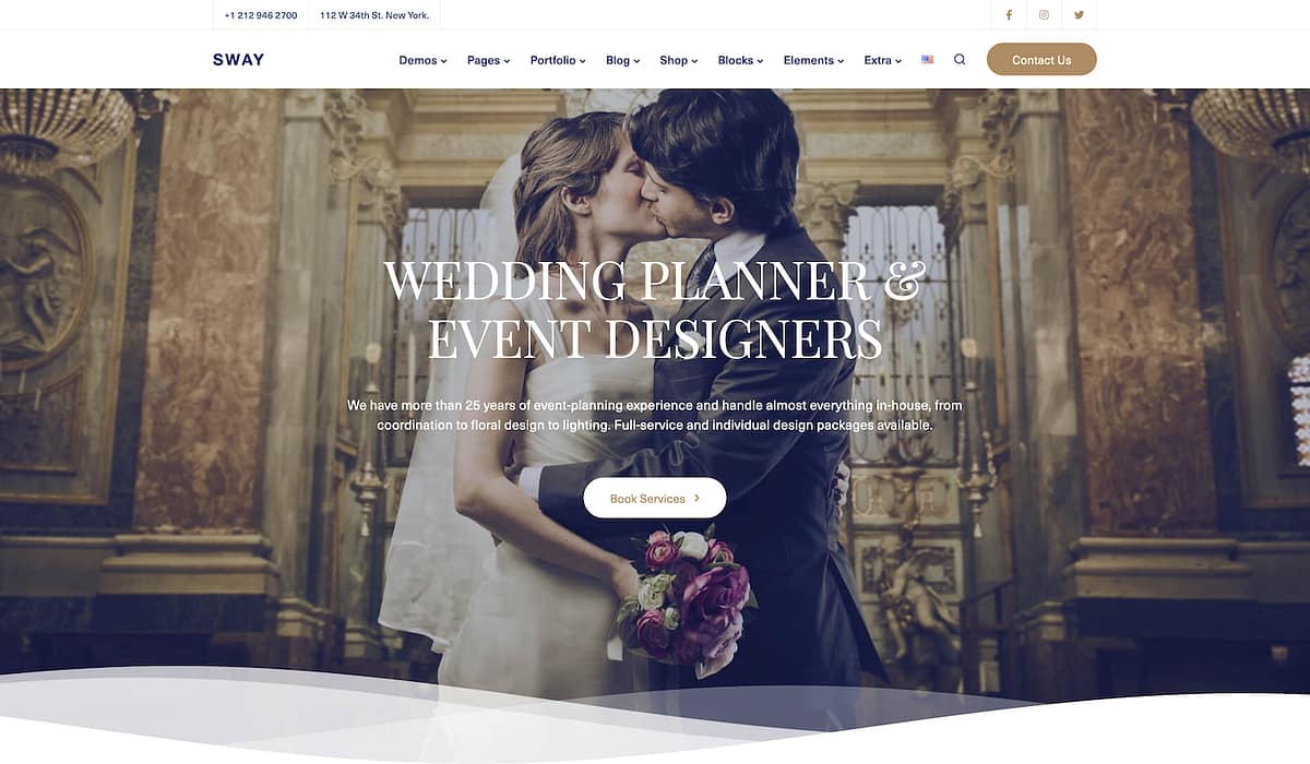Sway wedding planner template