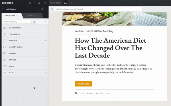Change Text Color