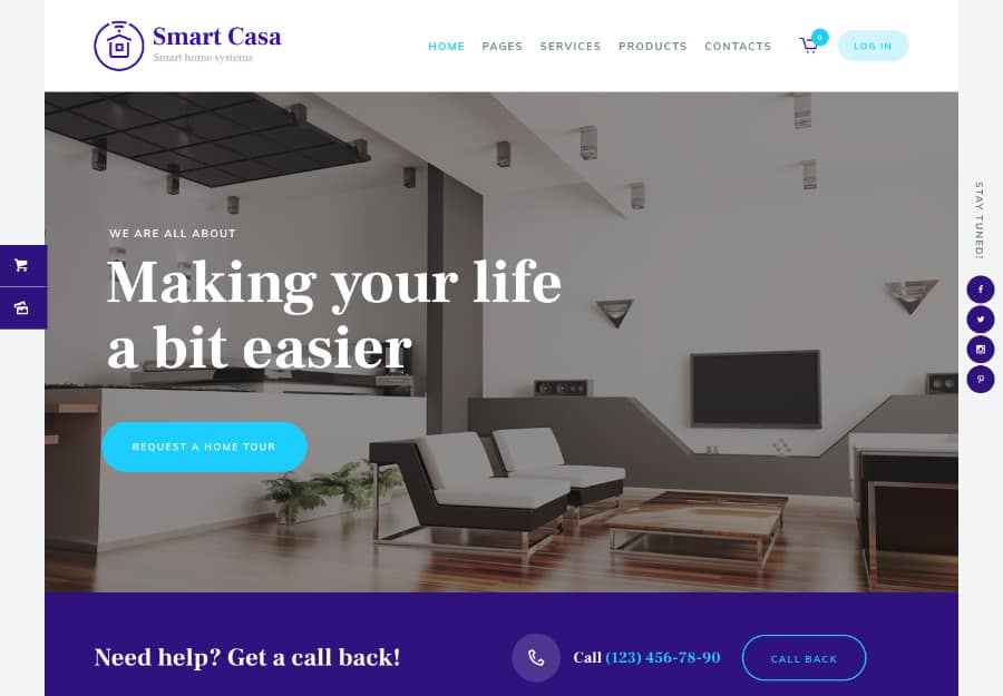 Smart Casa theme