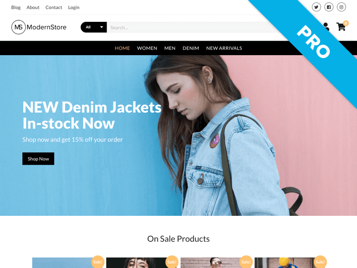 Modern Store Pro