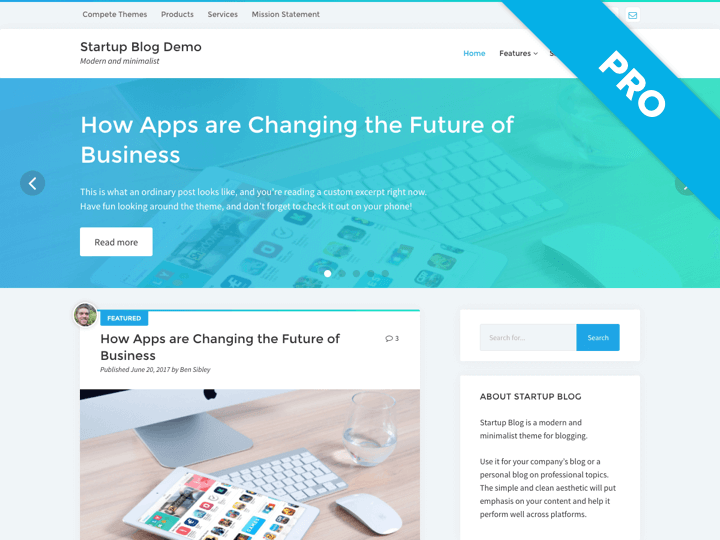Startup Blog Pro