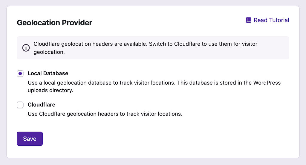 Geolocation provider