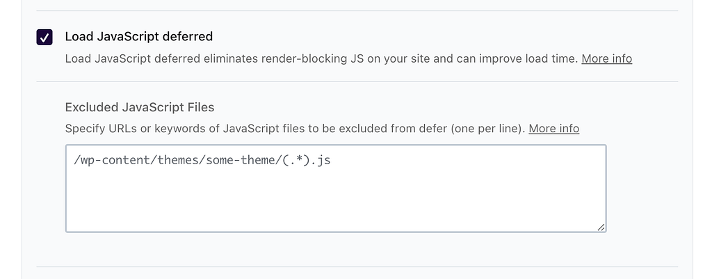 Wp rocket defer javascript