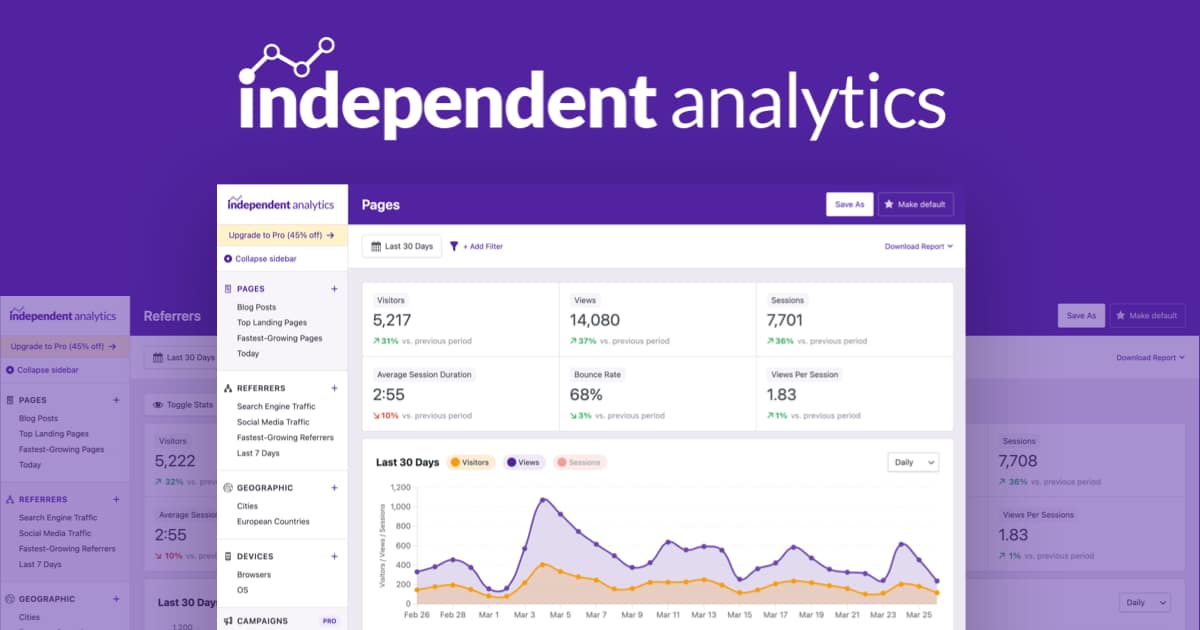 Independent Analytics Pro - Premium WP Analytics Plugin