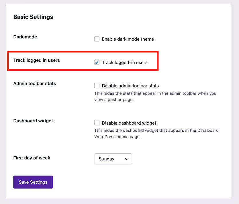 How To Track Logged in Visitors Independent Analytics