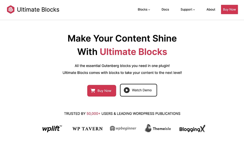 Ultimate blocks