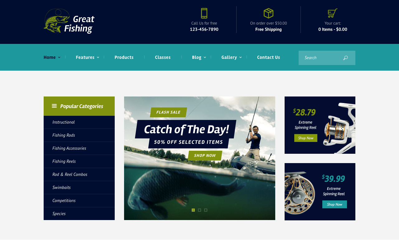 fishing website