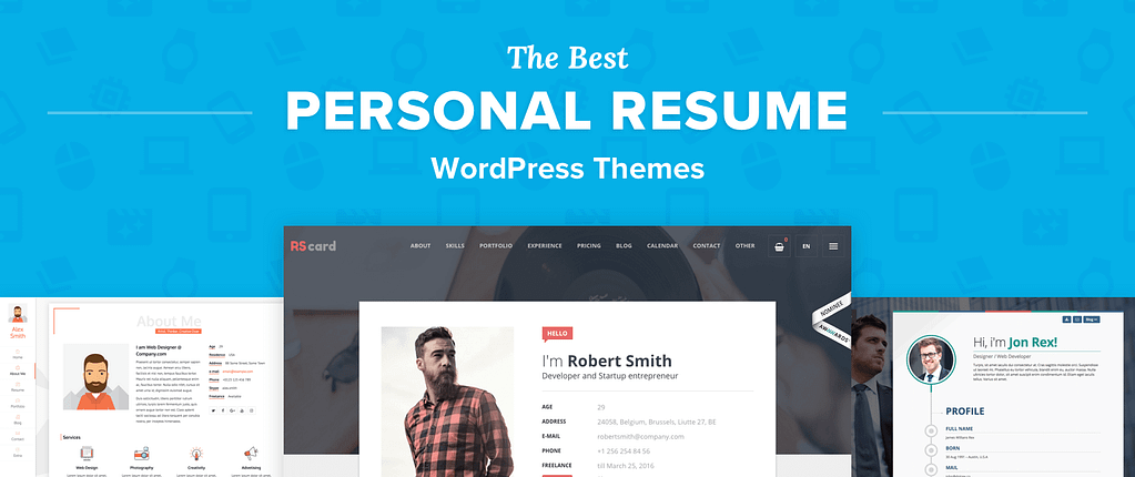 Wordpress Resume Themes