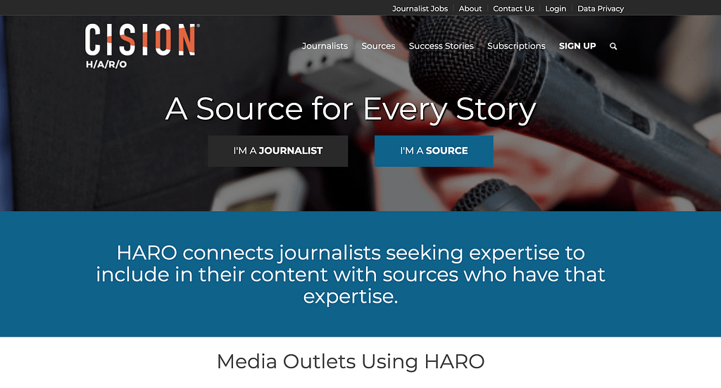 HARO Website