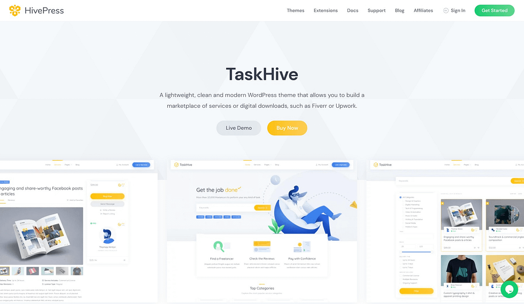 TaskHive Website