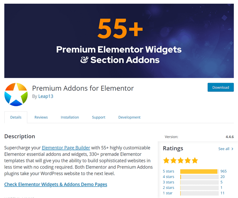 Premium Addons for Elementor