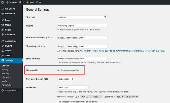 How to Disable User Registration in Wordpress | Compete Themes