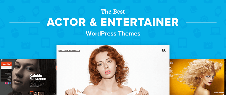 WordPress Themes for Actors