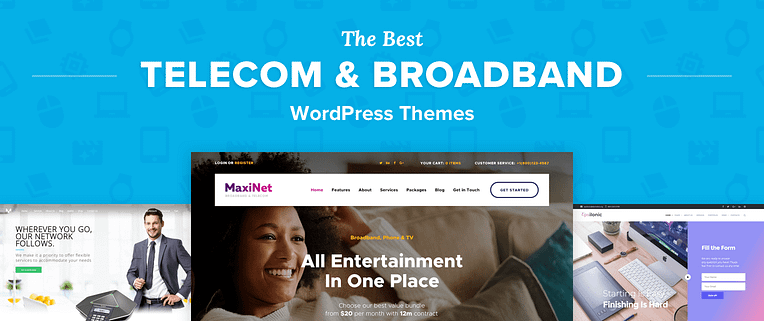 The 8 Best Telecom Broadband Wordpress Themes 2021
