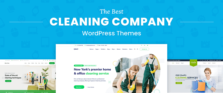 Cleaning Company WordPress Themes