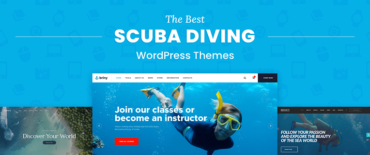 Scuba Diving WordPress Themes