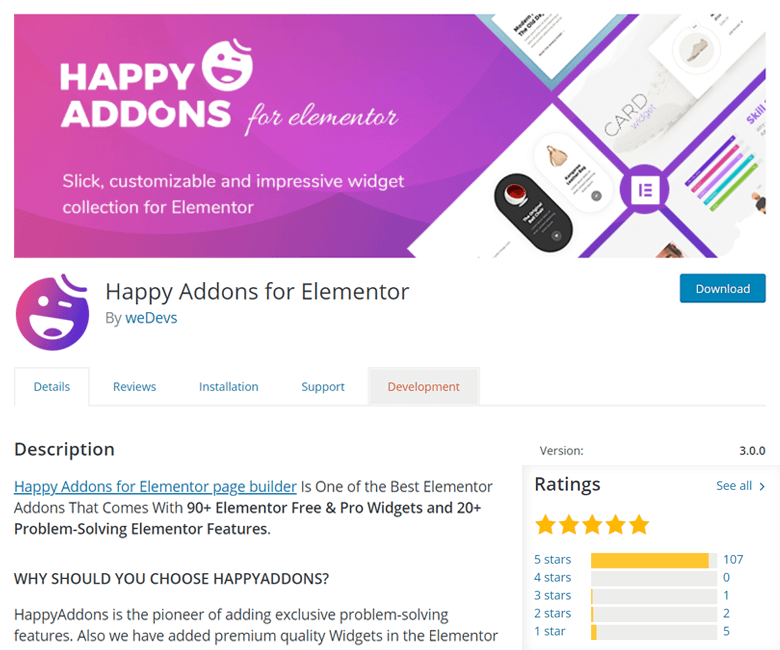 Happy Addons for Elementor