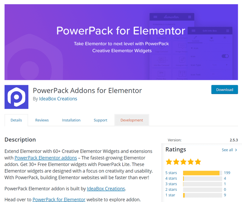 PowerPack Addons for Elementor